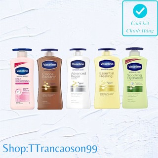 Sữa dưỡng thể Vaseline Healthy White UV Lightening Body Lotion 725ml-Mỹ