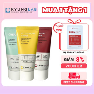 Kem dưỡng KyungLab ,Cream B5, Recovery Cream, Glutathione Cream, Day Cream 50ml giảm nám tàn nhang
