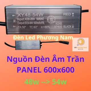 Tăng phô đèn âm trần panel 600x600 48w/54w
