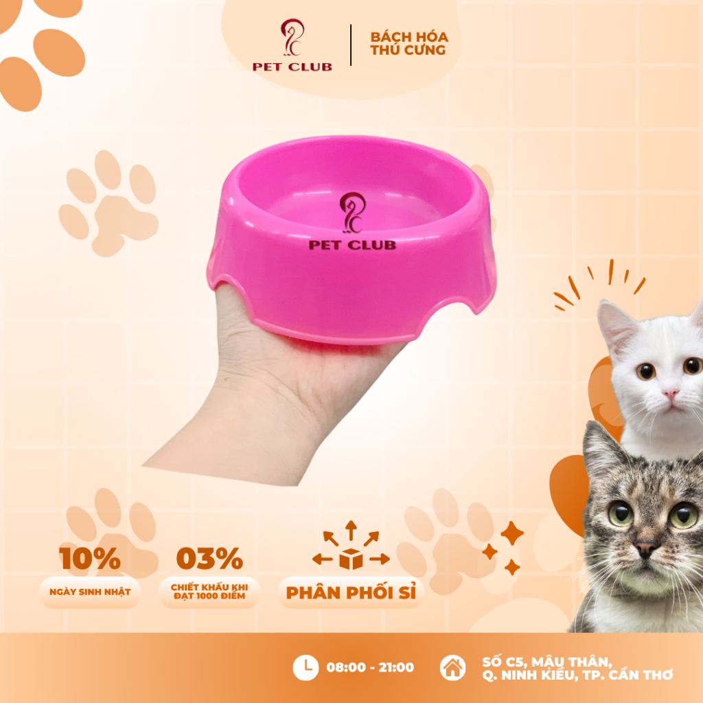 Bát ăn cho thú cưng size XS