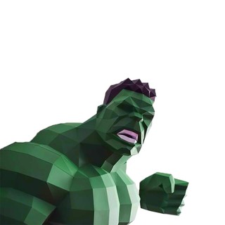 Mô hình giấy Anime Game Marvel Hulk Treo Tường