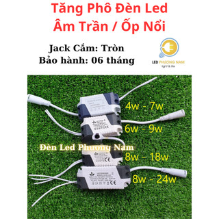 10 Tăng phô 4w đến 7w đèn led