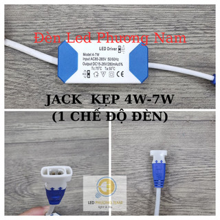 10 Tăng phô 4w đến 7w đèn led