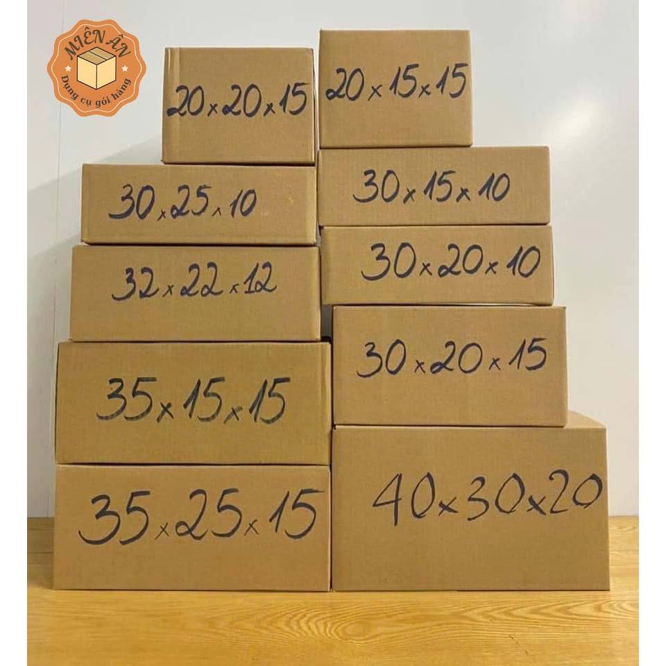 Thùng hộp carton size lớn, thùng giấy đóng hàng nhiều kích thước dùng để chuyển nhà, đựng đồ lớn