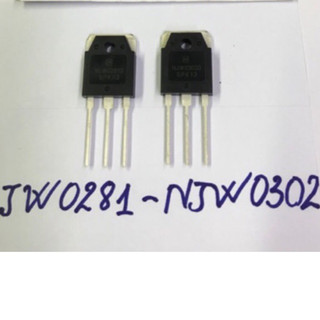 Một Cặp sò công suất NJW0302 và NJW0281 khuyếch đại âm thanh