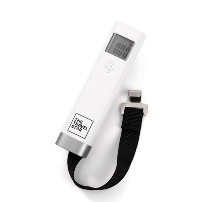 Cân điện tử The Travel Star C00-348 Digital Luggage Scale S White Cân Hành Lý Du Lịch Cầm Tay Nhỏ Gọn