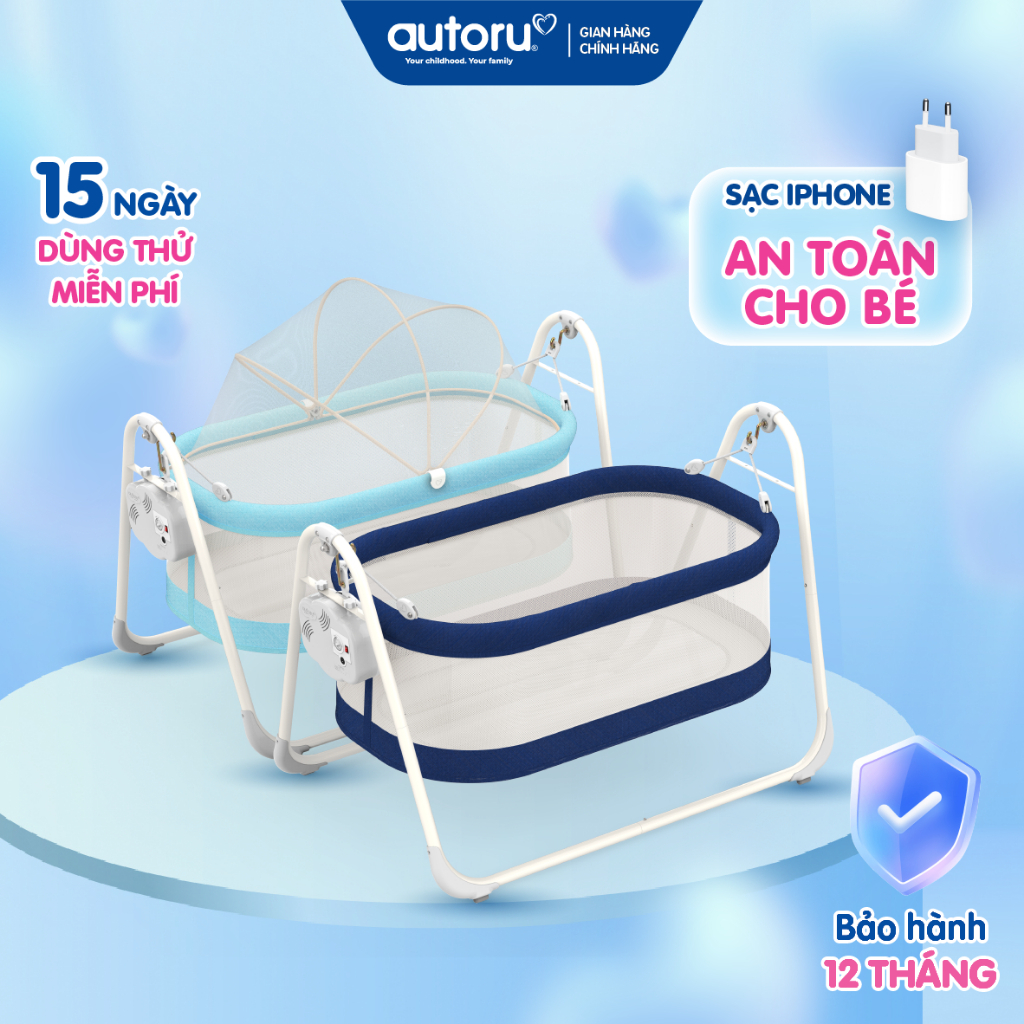 Nôi điện tự động Autoru Z BASIC Z1 Z2  cao cấp cho bé