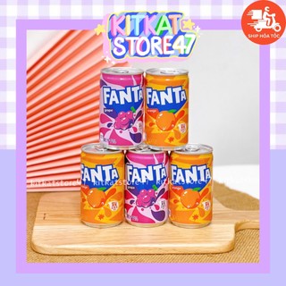 [HỎA TỐC] 1 LON FANTA MINI 160ML NỘI ĐỊA NHẬT MẪU MỚI NHẤT