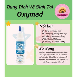 Dung dịch vệ sinh tai Oxymed 118ml
