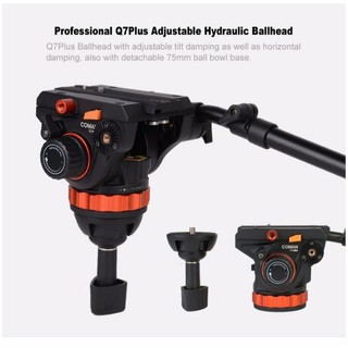 Chân máy quay Coman DF26 (Q7PLUS) + QUÀ TẶNG