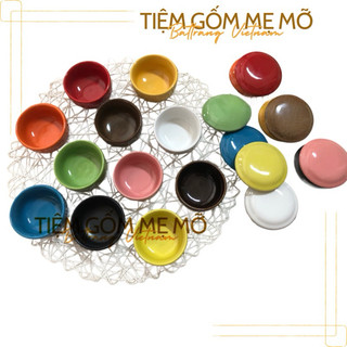 Combo 10 hũ sứ làm caramen sữa chua gốm sứ Bát Tràng