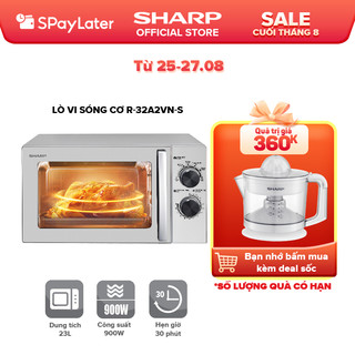Lò vi sóng cơ Sharp R-32A2VN-S (23 lít), BH 12 tháng