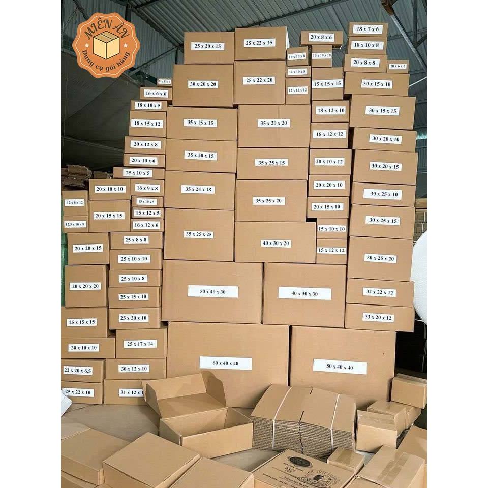 Hộp Carton, Thùng Giấy Đóng Hàng Đầy Đủ Các Kích Thước Phổ Thông