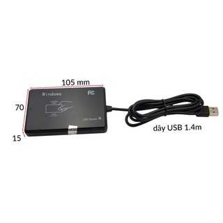Đầu đọc thẻ RFID 13.56 Mhz USB