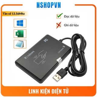 Đầu đọc thẻ RFID 13.56 Mhz USB