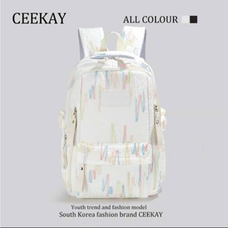 Balo CeeKay Chính Hãng - Balo Chất Canvas Chống Nước Dập Vân Nổi Nhiều Màu Sắc Kích Thước Lớn Đựng Vừa Laptop 15.6