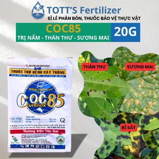 Thuốc trừ nấm bệnh trên cây kiểng COC85