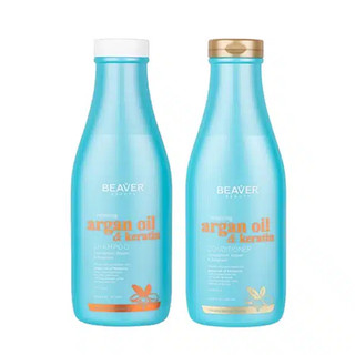 DẦU GỘI XẢ BEAVER ARGAN 730ML
