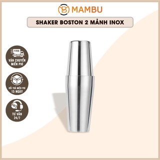 [Sỉ] Shaker 2 cốc úp ngược Inox - Dụng cụ lắc đồ uống - Thiết bị máy móc pha chế