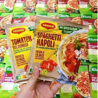Gia vị nấu mỳ Spaghetti Maggi ngon chuẩn vị nhà hàng