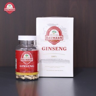  Baumann - Sâm Dạng Viên Nang (Hộp 130 Viên, 400mg) - 100% Từ Nhân Sâm Mỹ