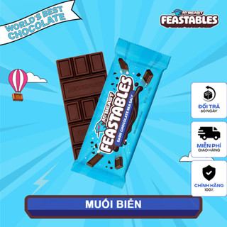 [CHÍNH HÃNG] Kẹo Socola Thanh MrBeast Chocolate Muối Biển 60g phiên bản mới 2024 CÓ ĐÁ GEL