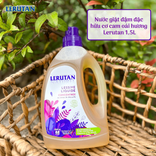 Nước giặt đậm đặc hữu cơ cam oải hương Lerutan 1,5L