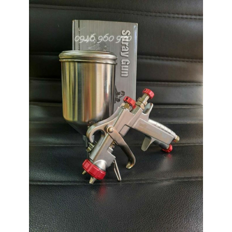 Súng phun sơn Meiji Finer II Plus dòng súng cao cấp của Nhật