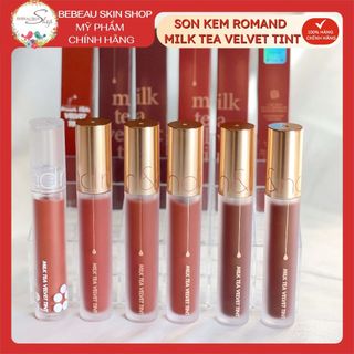 Son Romand Milk Tea Velvet Tint Ver 1 Ver 2 Chocolate Tea Black Tea