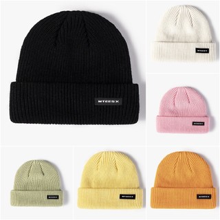 Mũ Nón Len Beanie Trơn Basic Phong Cách Retro HipHop Hàn Quốc Nam Nữ Unisex