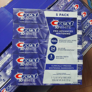 Kem đánh răng crest 3D white 147g date 2026