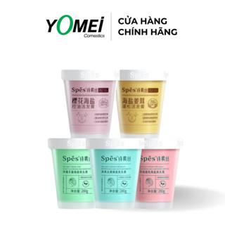 [280gr] Dầu gội tẩy tế bào chết SPES tinh chất muối biển giúp da đầu sạch gàu dưỡng ẩm, kiềm dầu và bồng bềnh tóc