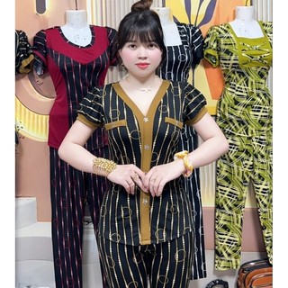 Đồ bộ trung niên mặc nhà bộ thun nữ