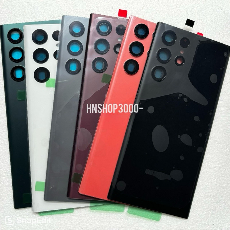 Nắp Lưng Samsung S22 Ultra Zin chính hãng (có kính camera) - Kính lưng điện thoại S22 ultra | BigBuy360 - bigbuy360.vn