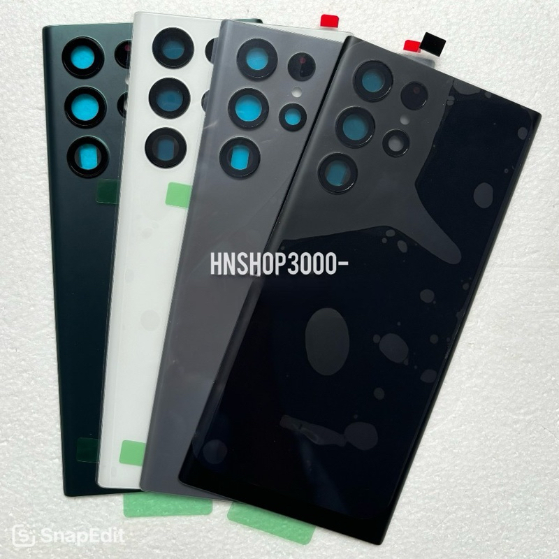 Nắp Lưng Samsung S22 Ultra Zin chính hãng (có kính camera) - Kính lưng điện thoại S22 ultra | BigBuy360 - bigbuy360.vn