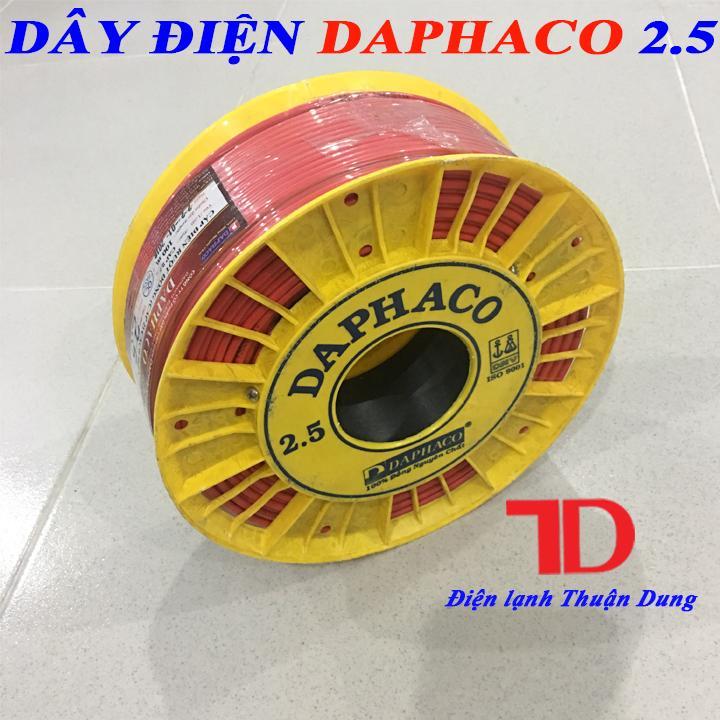 DÂY ĐIỆN ĐƠN DAPHACO 2.5 - 100 MÉT