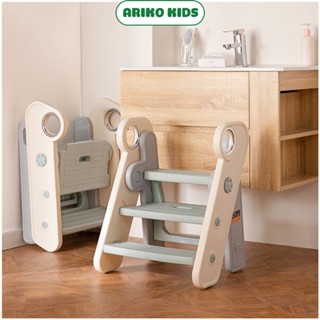 Kệ Nhựa Bậc Thang Đứng Bếp/lavabo rửa tay, ghế kê chân toilet cho trẻ xếp gọn Babypods