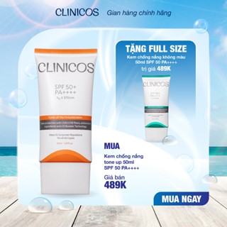 KEM CHỐNG NẮNG CLINICOS ( KM 1 tặng 1 50ml )