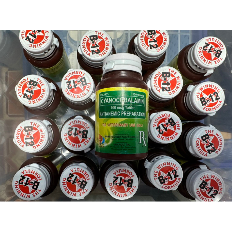 𝐕𝐢𝐭𝐚 𝐅𝐎𝐑𝐌𝐔𝐍𝐀 𝐁𝟏𝟐 𝐡ũ 𝟏𝟎𝟎𝐯𝐢𝐞̂𝐧. Cung cấp vitamin B12, bổ sung máu, giúp gà tăng nước khi vào chế độ nu