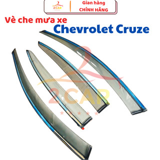Vè Che Mưa Xe Chevrolet Cruze 2009- 2010 2011 2012 2013 2014 2015, chỉ mạ crom