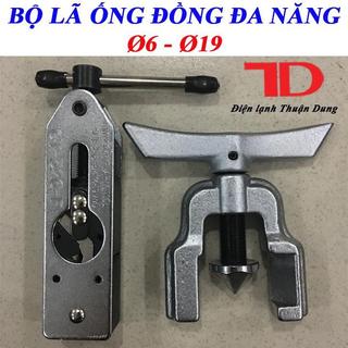 Bộ loe ống đồng đa năng Dunnex, model CT-525/CT-526, dụng cụ loe ống máy lạnh, bộ lã ống đồng từ phi 6 đến phi 19