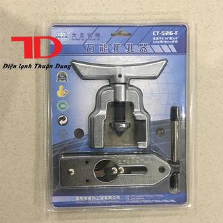Bộ loe ống đồng đa năng Dunnex, model CT-525/CT-526, dụng cụ loe ống máy lạnh, bộ lã ống đồng từ phi 6 đến phi 19