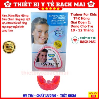 Máng Chỉnh Răng Cho Trẻ Trainer For Kids T4K Hồng- Xanh Nhập Khẩu Chính Hãng Úc