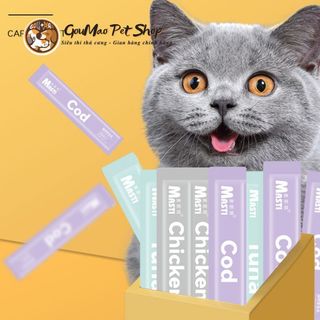 COMBO 10 THANH Súp thưởng cho mèo 😺😺- Goumao GM28