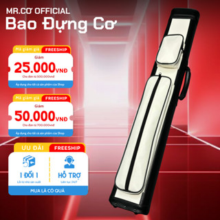 Bao đựng cơ bida giá rẻ H-C05 kích thước 2x4 bằng da hình dáng nhỏ gọn với tay cầm tiện lợi Mr. Cơ