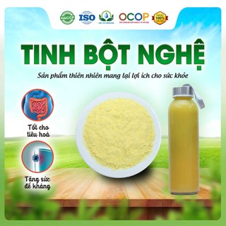 Tinh Bột Nghệ Nguyên Chất - Giảm Đau Dạ Dày, Kiểm Soát Tiểu Đường Tốt - Siêu Thị Thiên Nhiên