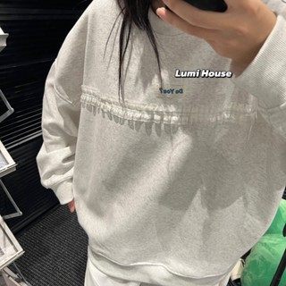 ÁO SWEATER NỈ HÀN FOM RỘNG CHẤT MỊN UNISEX LUMI HOUSE