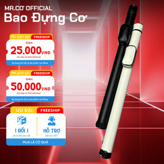 Bao đựng cơ bida cá nhân bằng da giá rẻ H-C07, túi đựng gậy bi a nhỏ gọn size 1x1 Mr. Cơ