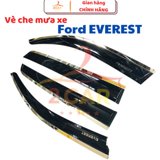  Vè che mưa Xe Ford Everest 2024 2023 2022 - 2017 Chỉ inox cao cấp 