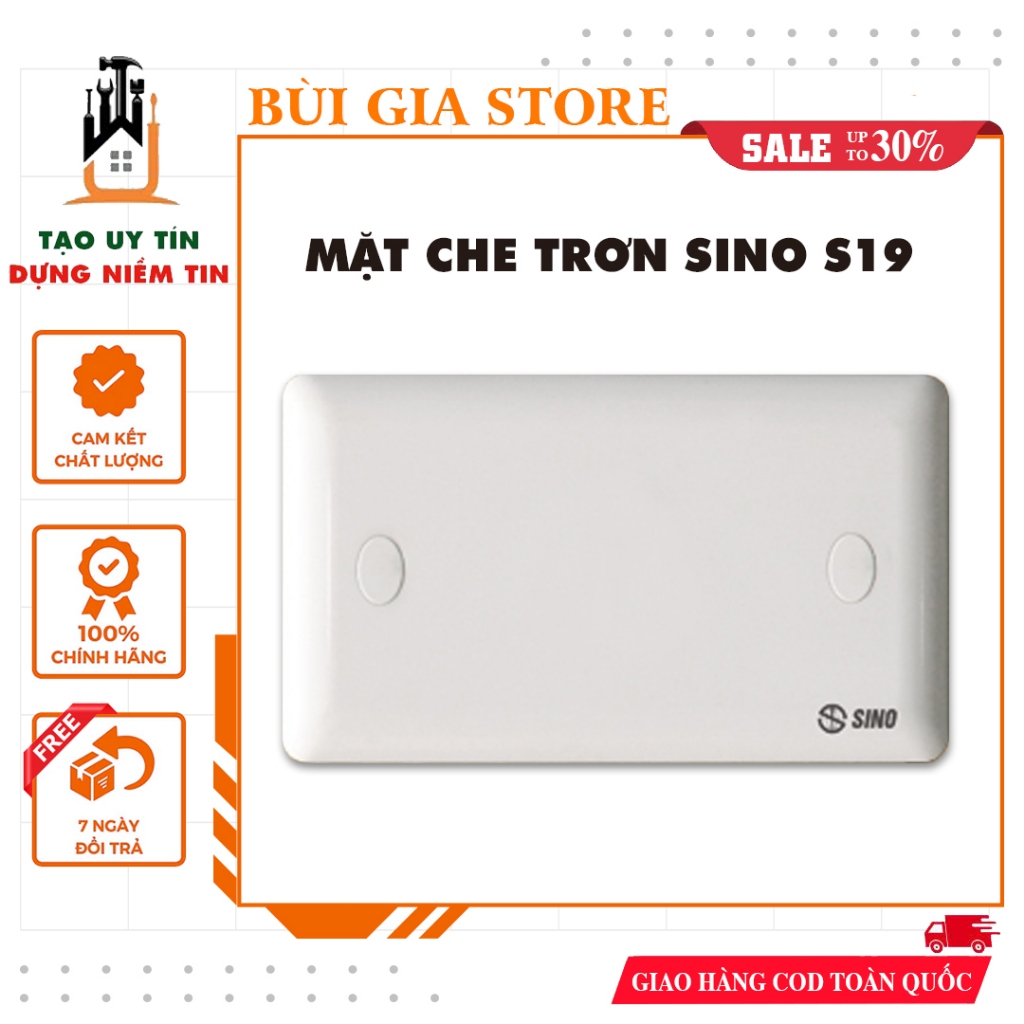 Mặt che trơn Sino S190 - S180 (Sino S18 - S19)